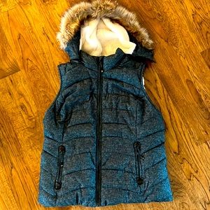Green Tea Puffer Vest